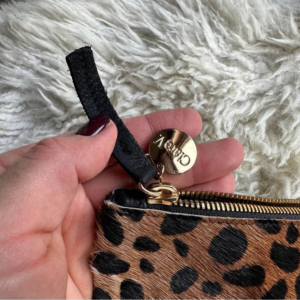 Clare V Cheetah Print Wristlet - Picture 6 of 13
